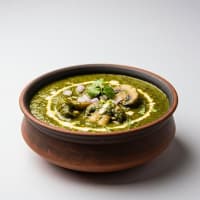 Mushroom Palak